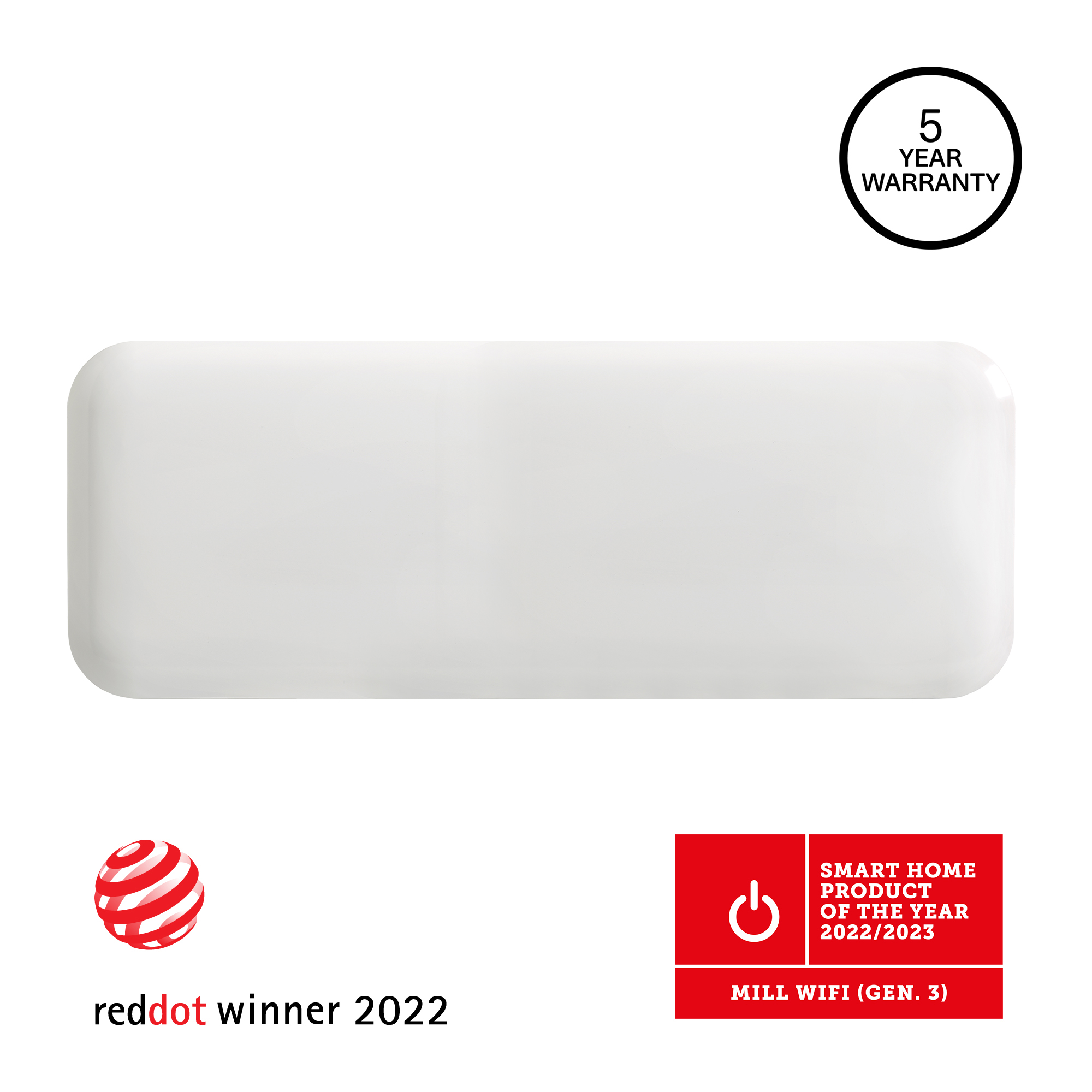 Mill Invisible WiFi panel heater 1200W - Image 5